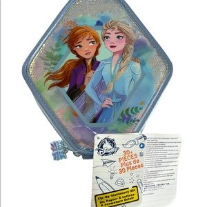 Disney Frozen Themed Craft Pack 30 PLUS PIECES Pencils Markers NEW